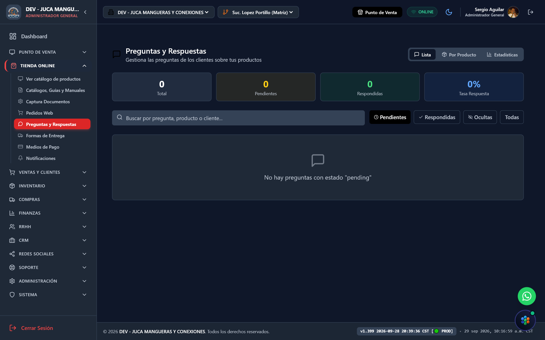 Preguntas y Respuestas al Producto